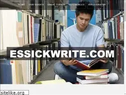 Sites similar to essickwrite.com