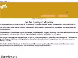 Sites similar to esslinger-moschee.de
