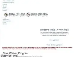 Sites similar to esta-for-usa.com