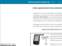 Sites similar to estacionesmeteorologicas.top