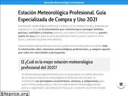 Sites similar to estacionmeteorologicaprofesional.com