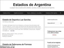 Sites similar to estadiosdeargentina.com.ar