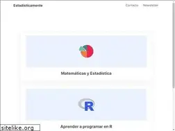 Sites similar to estadisticamente.com