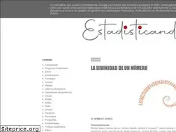 Sites similar to estadisticando.blogspot.com