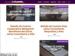 Sites similar to estadodecuenta.org