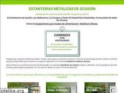 Sites similar to estanteriasdeocasion.com
