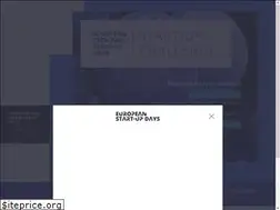 Sites similar to estartupdays.eu