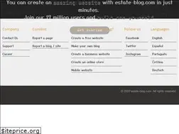 Sites similar to estate-blog.com