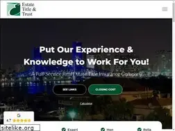 Sites similar to estatetitlejax.com