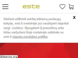 Sites similar to este.lt