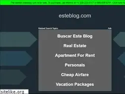 Sites similar to esteblog.com