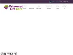 Sites similar to esteemedlifecare.co.uk