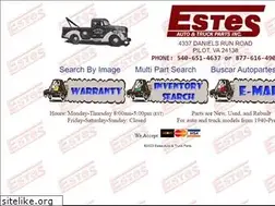 Sites similar to estesautoparts.com