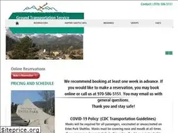 Sites similar to estesparkshuttle.com