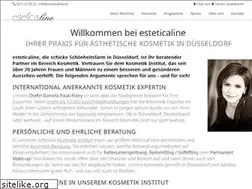 Sites similar to esteticaline.de