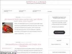 Sites similar to esteticaycirugia.es