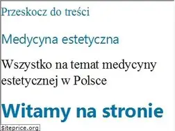 Sites similar to estetycznamedycyna.pl
