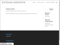 Sites similar to estevanmontoya.com