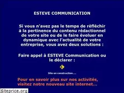 Sites similar to esteve-communication.com