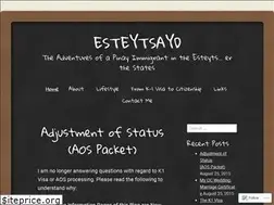 Sites similar to esteytsayd.wordpress.com
