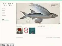 Sites similar to estherallen.com