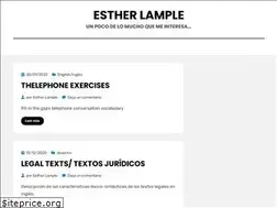 Sites similar to estherlample.es
