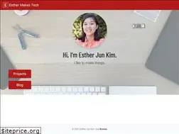 Sites similar to esthermakes.tech