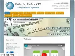 Sites similar to estherphahlacpa.com