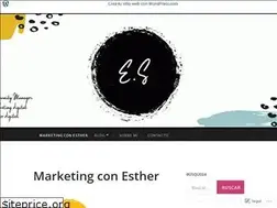 Sites similar to esthersaizmkt.wordpress.com