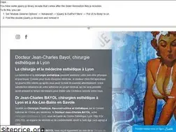 Sites similar to esthetique-chirurgie-lyon.fr