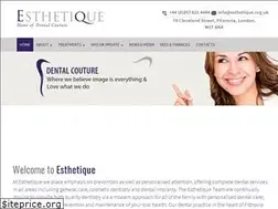 Sites similar to esthetique.org.uk
