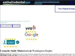 Sites similar to esthetixdentalspa.com