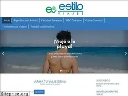Sites similar to estiloviajes.com.ar
