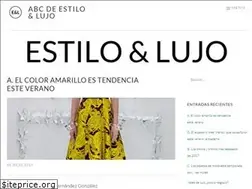 Sites similar to estiloylujo.wordpress.com