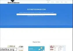 Sites similar to estimatedomain.com