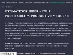 Sites similar to estimatescrubber.com