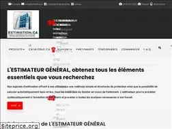 Sites similar to estimation.ca