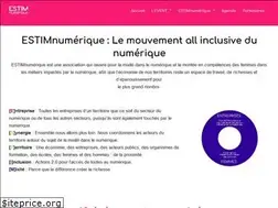 Sites similar to estimnumerique.com