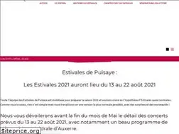 Sites similar to estivales-puisaye.com