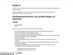 Sites similar to estnltk.github.io