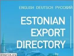 Sites similar to estonianexport.ee