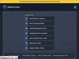 Sites similar to estore10.com
