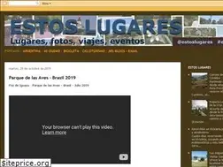 Sites similar to estoslugares.blogspot.com