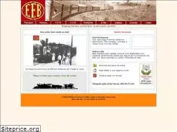Sites similar to estradadeferrobragantina.com.br