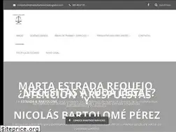 Sites similar to estradaybartolomeabogados.com