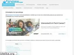 Sites similar to estrategiasdeaprendizaje.com