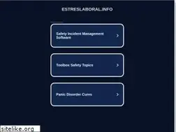 Sites similar to estreslaboral.info
