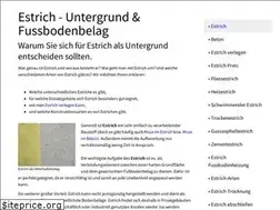 Sites similar to estrich-beton.de