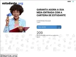 Sites similar to estudante.org.br
