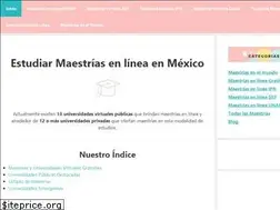 Sites similar to estudiarmaestriasenlinea.com
